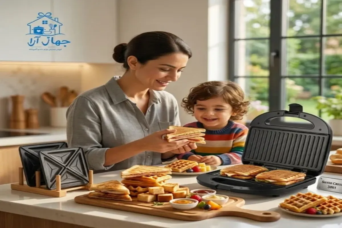 خرید بهترین مدل ساندویچ ساز برند سیلور کرست- تضمینی