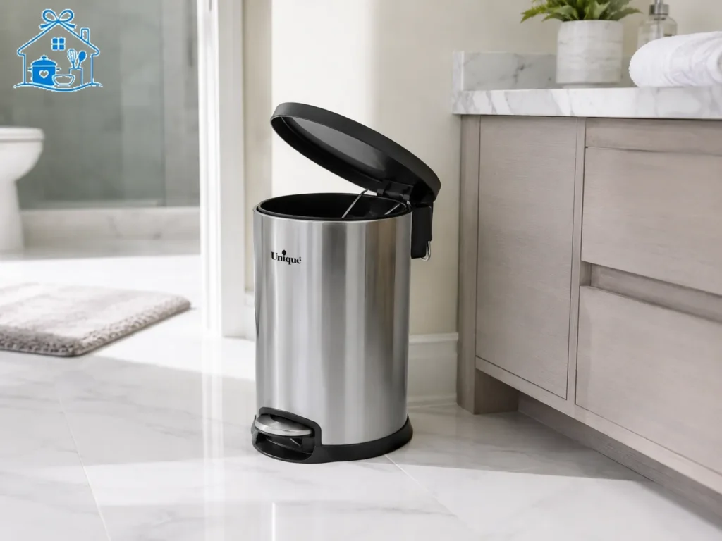 خرید سطل زباله پدالی 12 لیتر یونیک un-4420