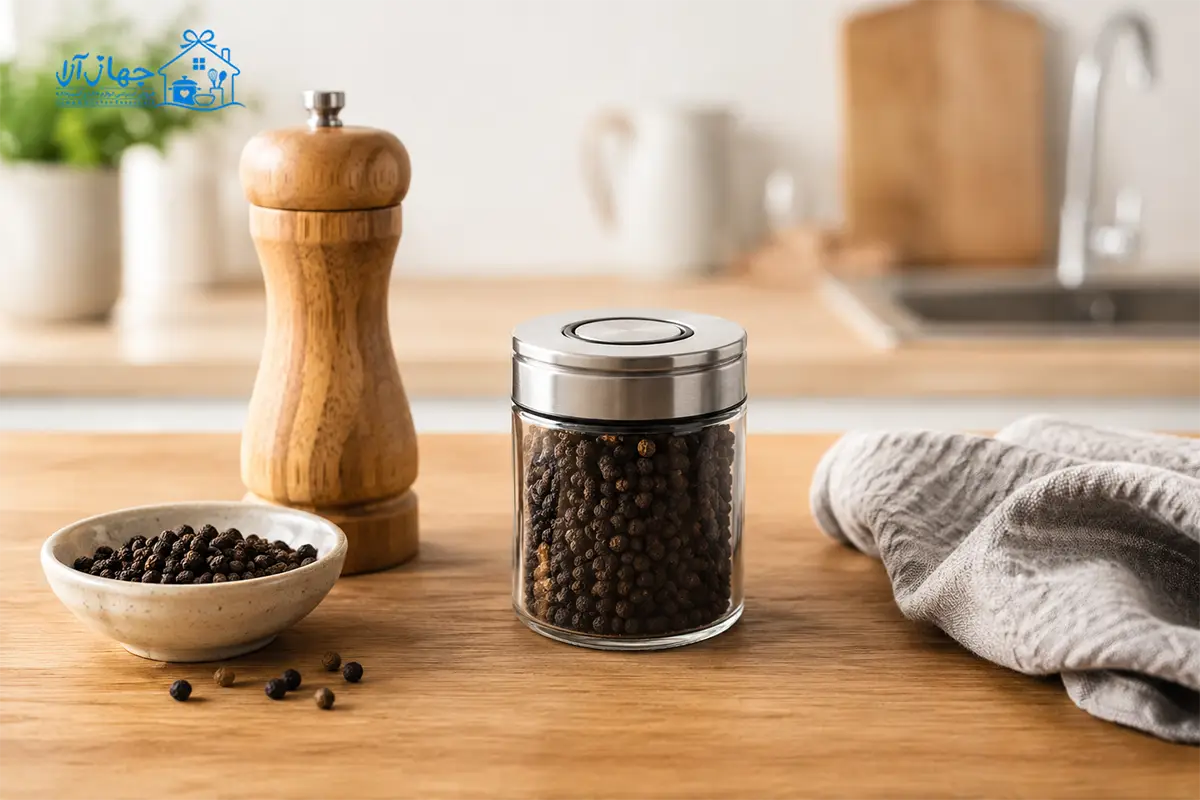 ادویه درب استیل یونیک مدل un-1730