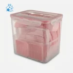 سبد پیک نیک 6 نفره مدل 10635 لیمون  رنگ کرم . طوسی