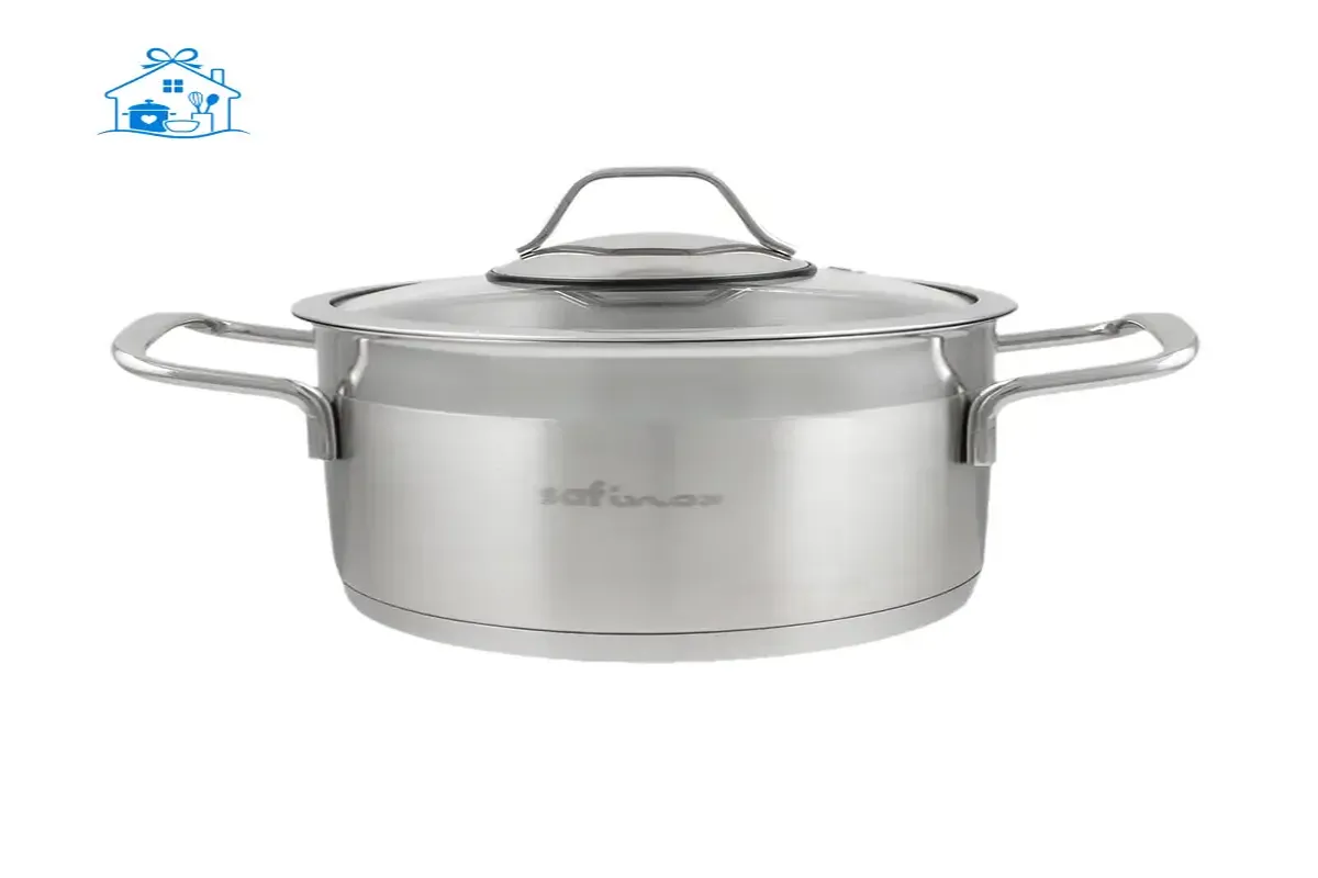 کیفیت- کارایی و ماندگاری برای سالها آشپزی با خرید قابلمه استیل داخل کربنی سایز 26