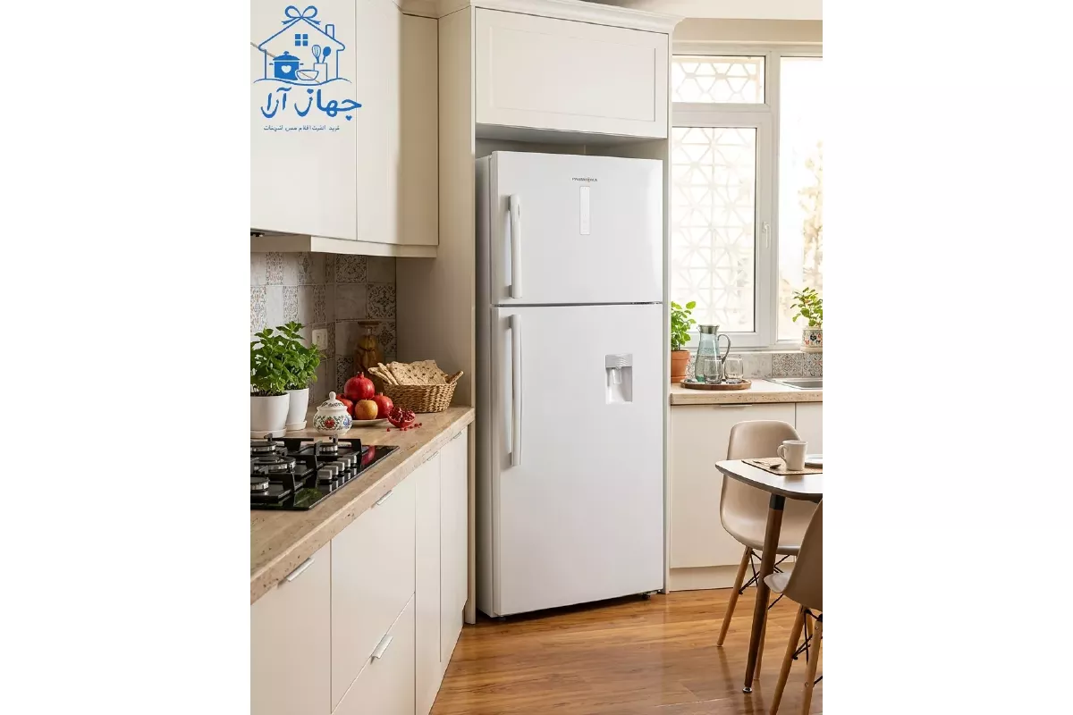 طراحی یخچال و فریزر 23 فوت مدل RTP 670 W پاکشوما