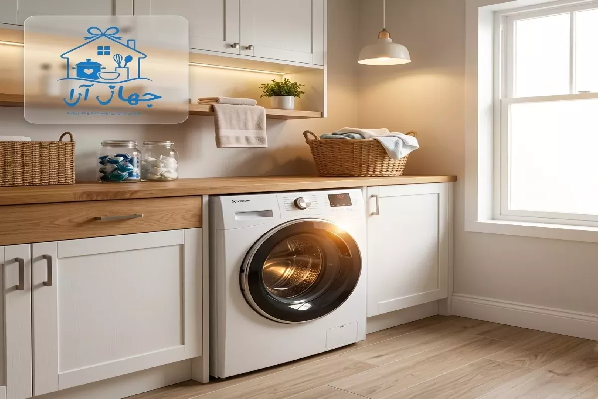 ماشین لباسشویی 6 کیلوگرم اتوماتیک مدل TE62-AW/AS ایکس ویژن