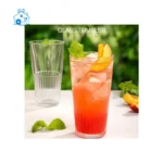 لیوان شیشه ای 500 سی سی کد 244800 لیمون