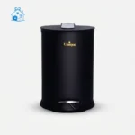 سطل زباله پدالدار مشکی یونیک 12لیتری کد 4220
