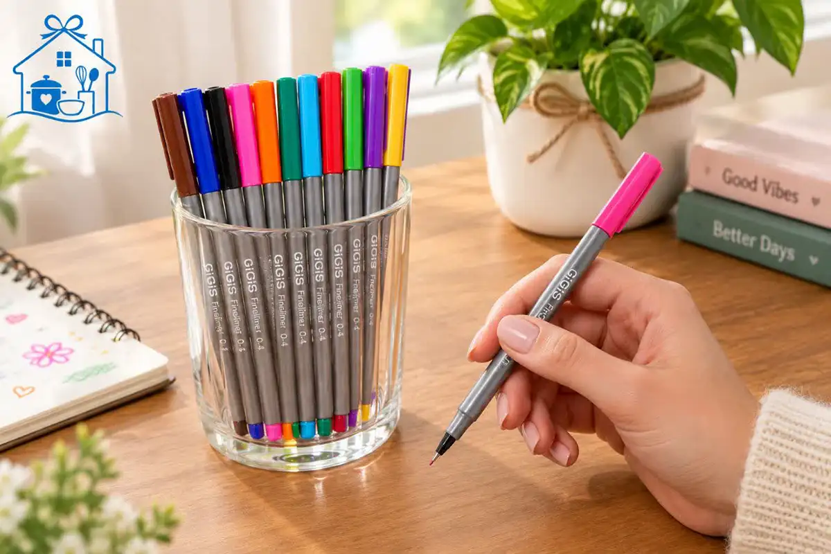 بهترین قیمت روان نویس Gigis Fineliner 0.4mm بسته 12 عددی