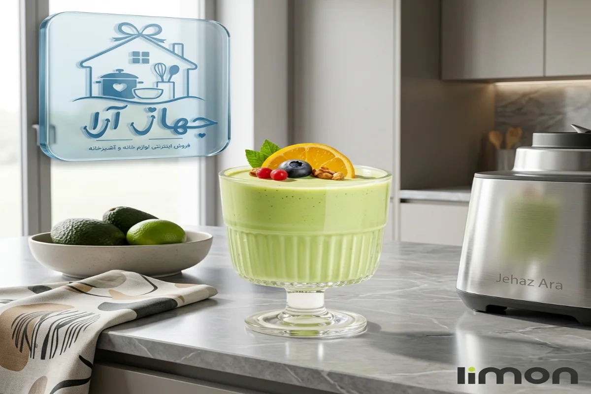 معرفی دسرخوری شیشه ای کد 244900 لیمون