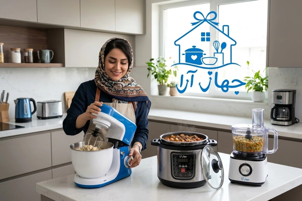 خرید آسان و سریع لوازم برقی آشپزخانه برای جهیزیه در جهاز آرا