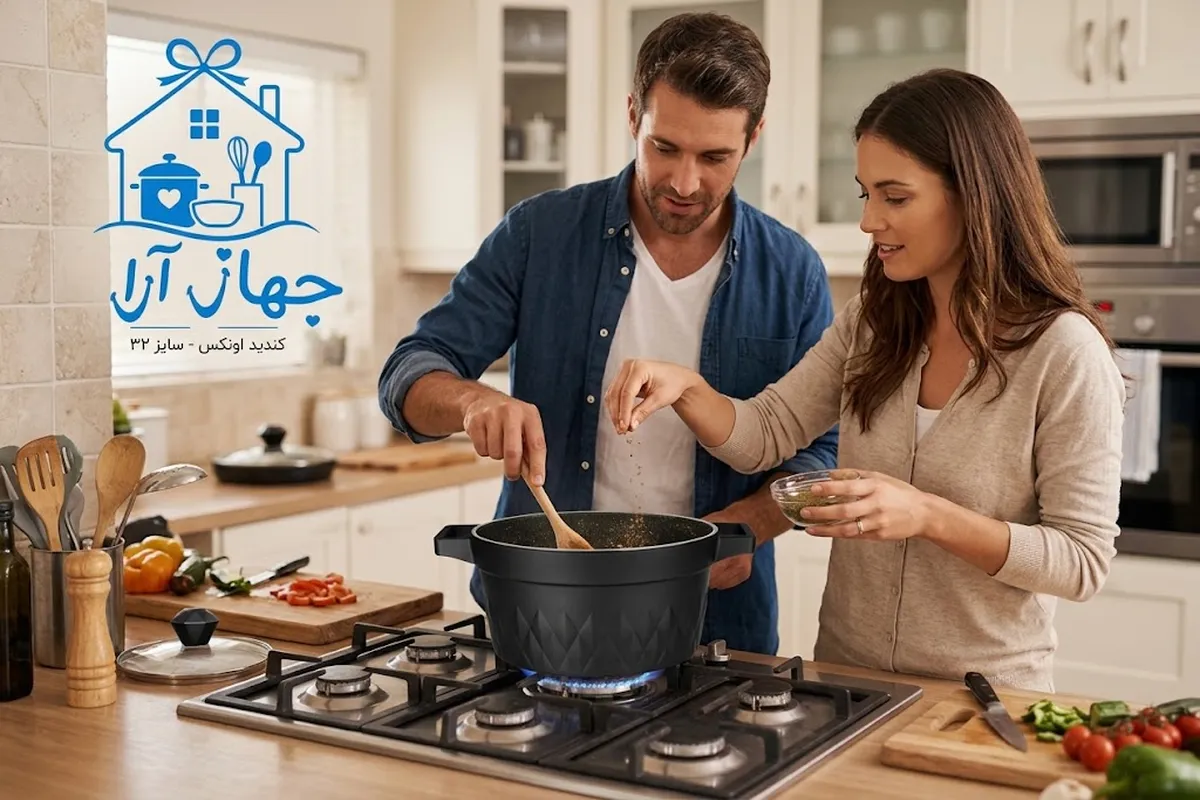 خرید آنلاین قابلمه کاندید اونیکس سایز 32 برای جهیزیه با بهترین قیمت بازار