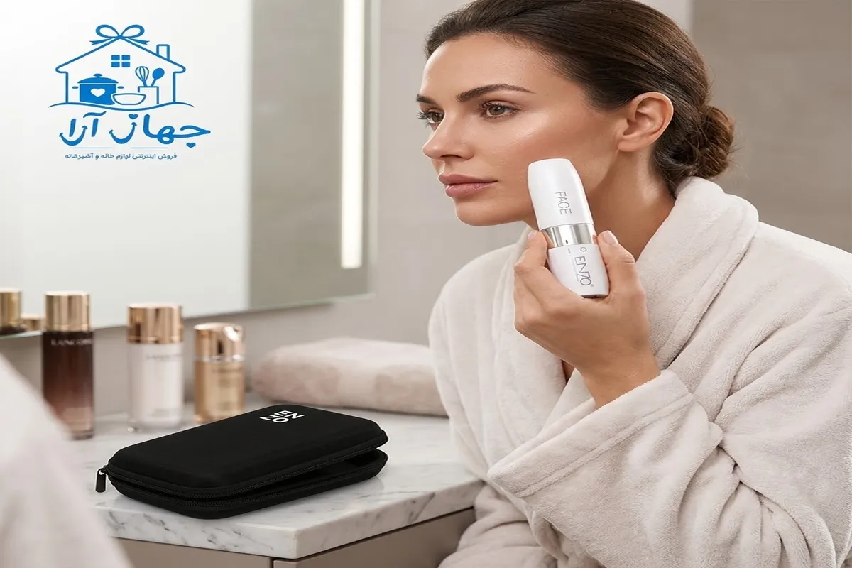 اصلاح سریع و راحت موهای صورت با ماشین اصلاح انزو 