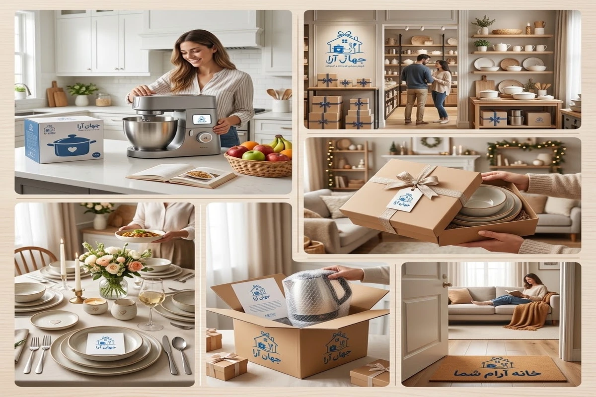 خرید لوازم برقی جهیزیه با ضمانت کالا و بهترین کیفیت