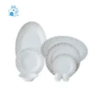 سرویس 28 پارچه ایتالیا کامومیلا چینی زرین
