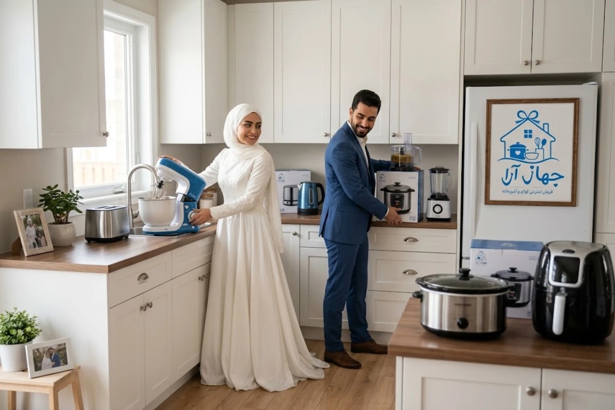 خرید سریع و آسان جهیزیه با یک کلیک در فروشگاه جهاز آرا