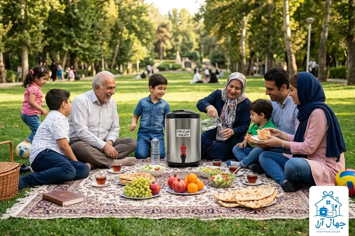 خرید آنلاین کلمن 8 لیتری برند یونیک با ارسال فوری در جهاز آرا