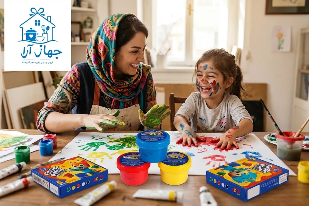 خرید رنگ انگشتی پارس بهترین هدیه برای کودکان خوش ذوق
