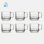 لیوان  مدل Bricks، بسته 6 عددی پاشاباغچه