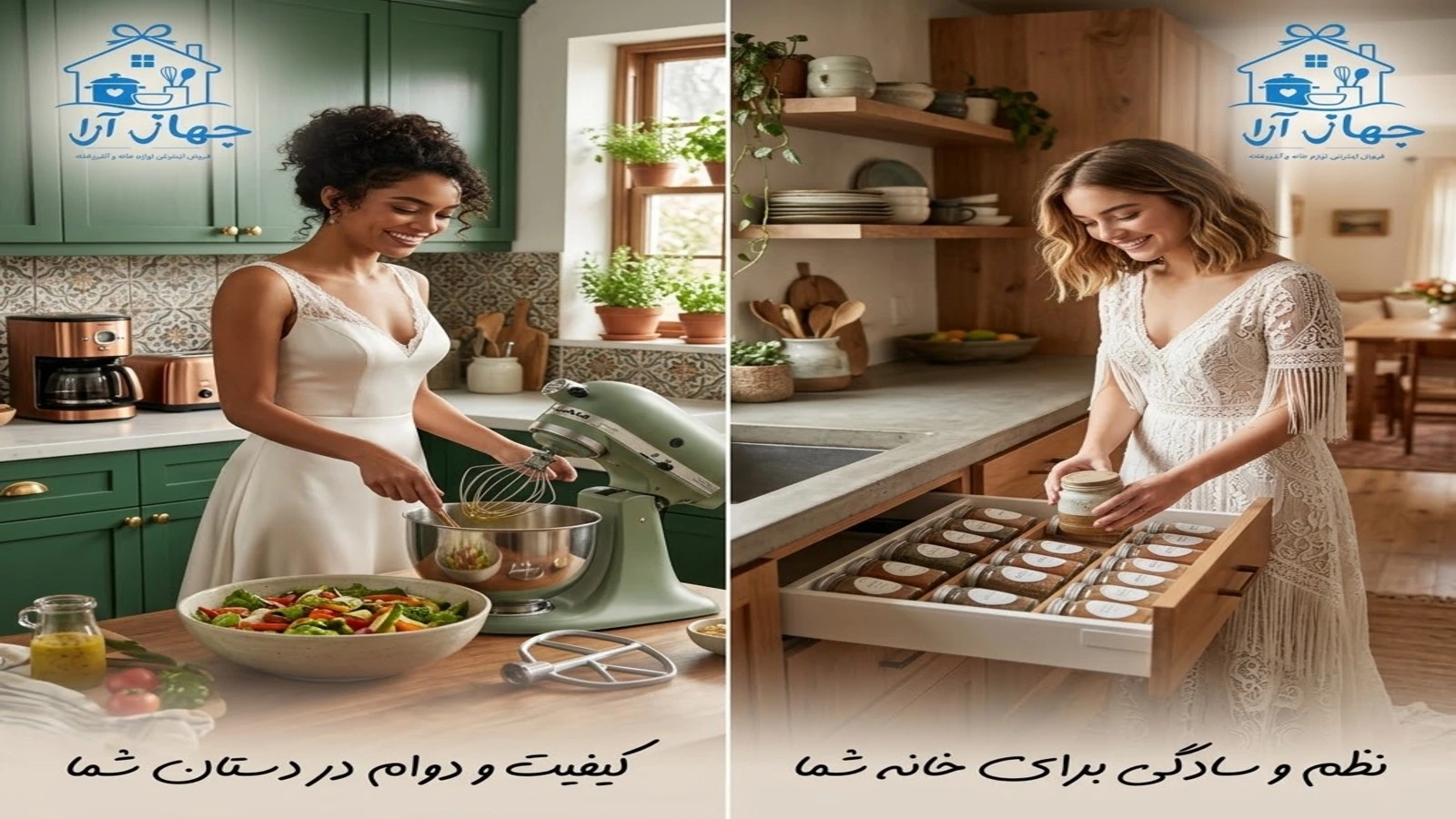 خرید انواع لوازم برقی کاربردی قیمت مناسب برای نو عروسان در جهاز آرا