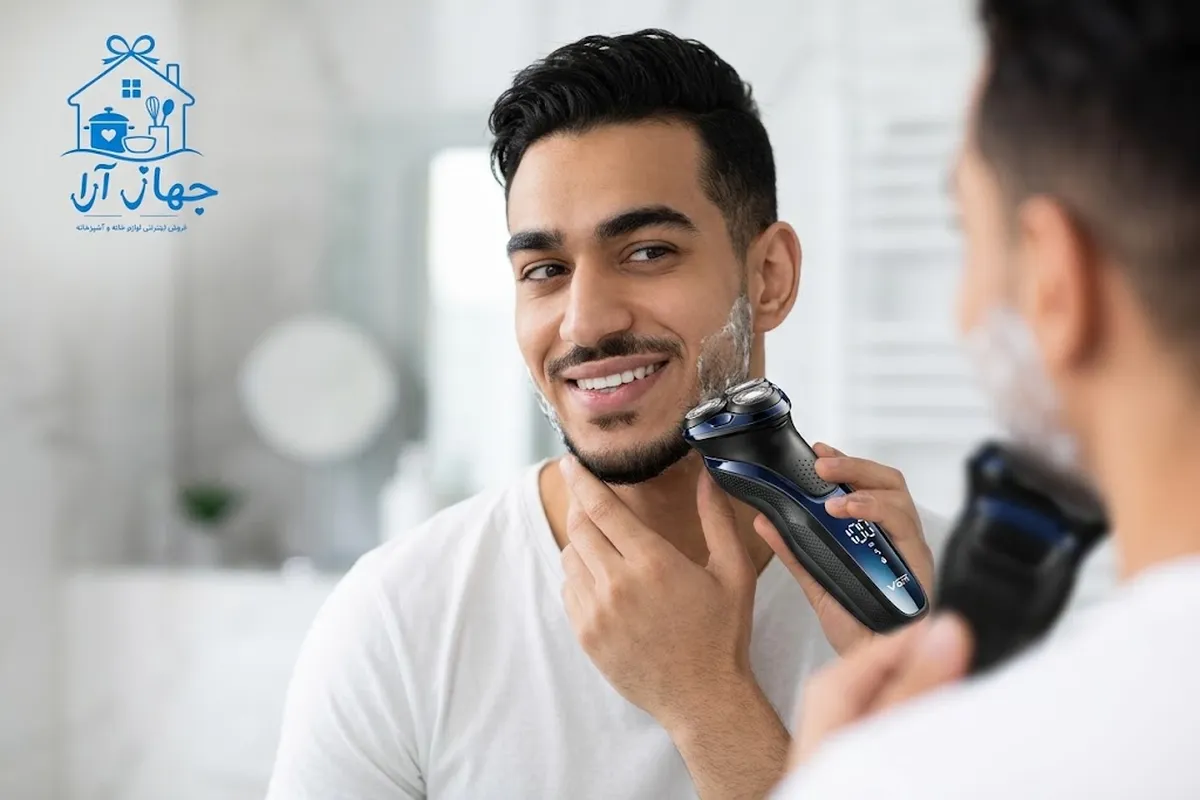 خرید ریش تراش برند وی جی آر ساده و کاربردی با بهترین کیفیت